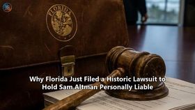 Why Florida Just Filed a Historic Lawsuit to Hold Sam Altman Personally Liable