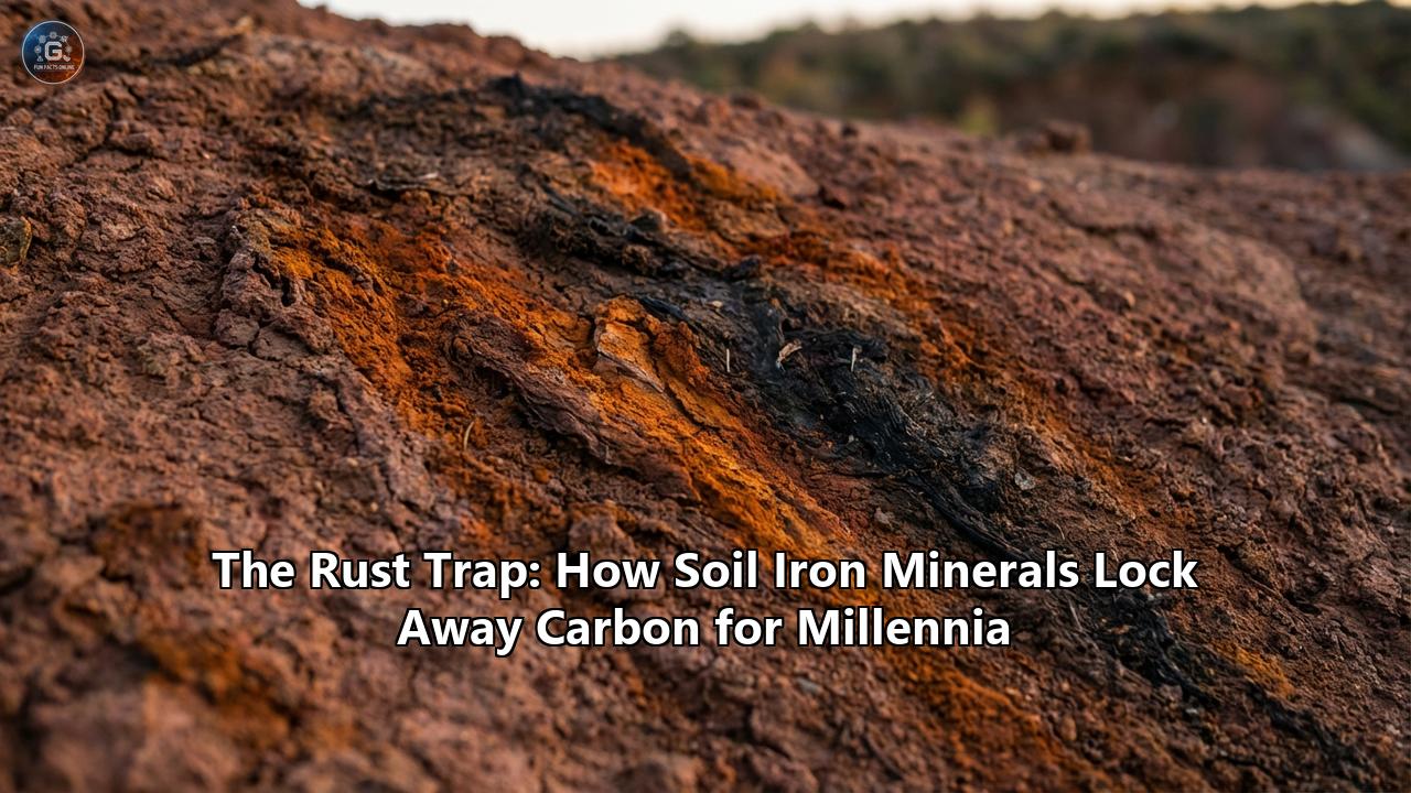 The Rust Trap: How Soil Iron Minerals Lock Away Carbon for Millennia