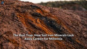 The Rust Trap: How Soil Iron Minerals Lock Away Carbon for Millennia