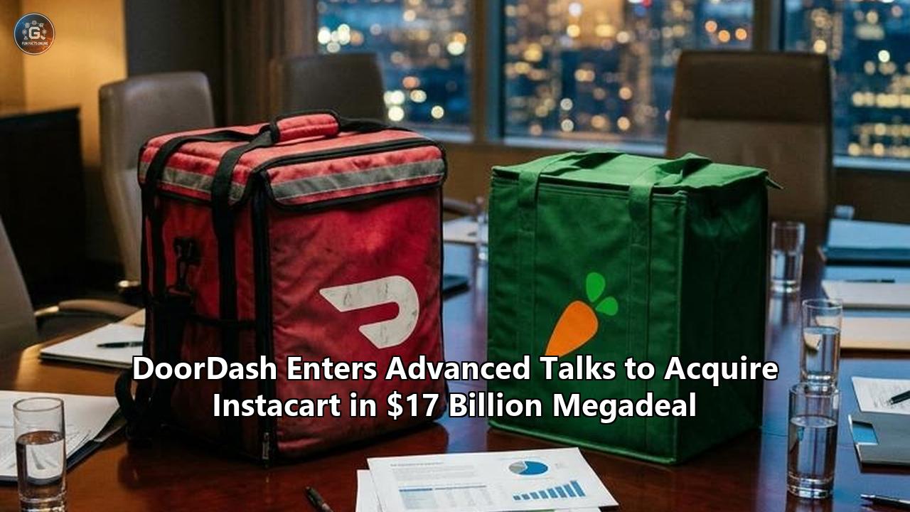 DoorDash Enters Advanced Talks to Acquire Instacart in $17 Billion Megadeal