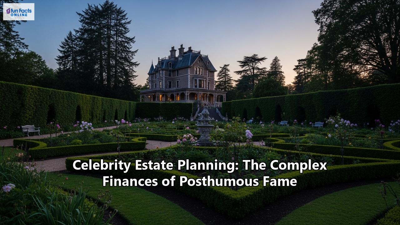 Celebrity Estate Planning: The Complex Finances of Posthumous Fame