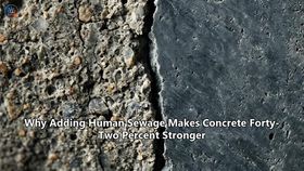 Why Adding Human Sewage Makes Concrete Forty-Two Percent Stronger