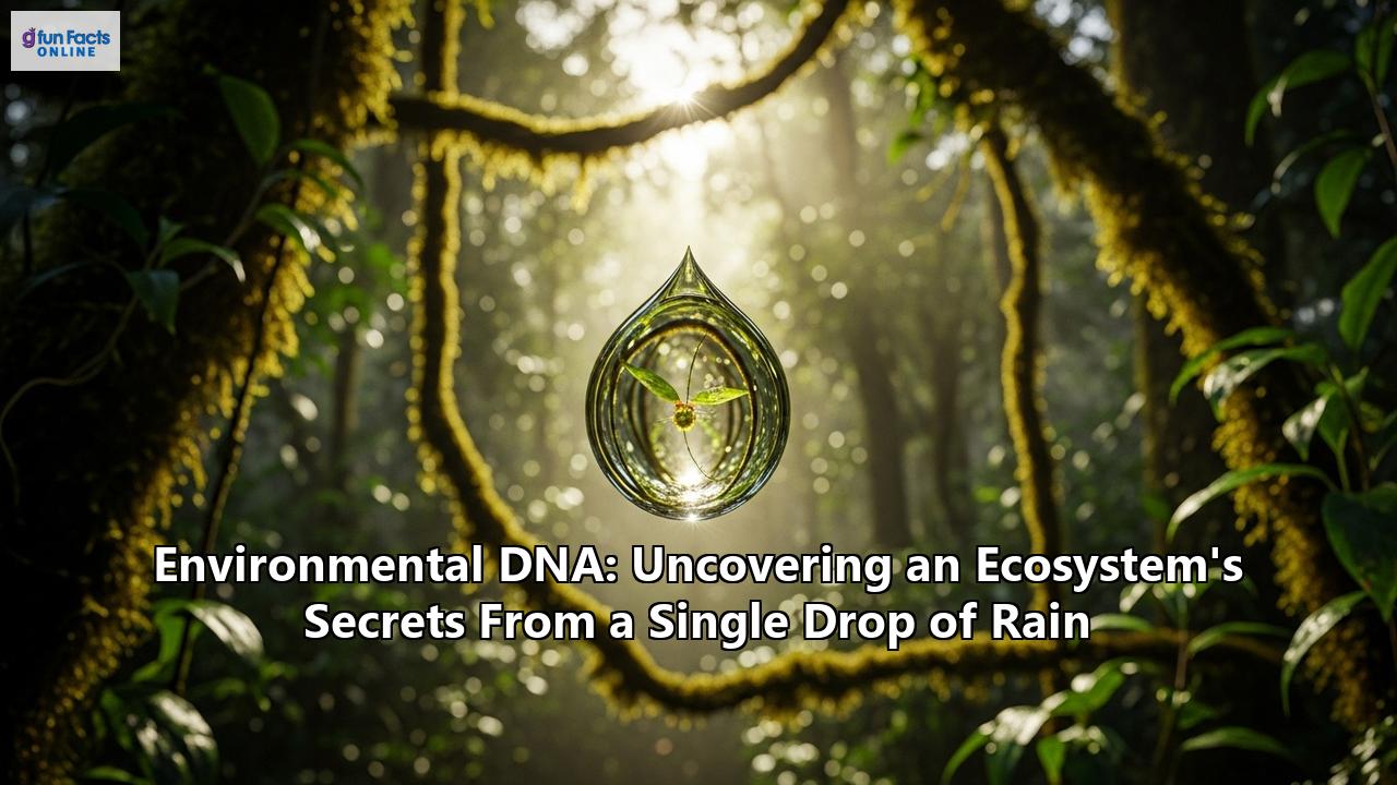 Environmental DNA: Uncovering an Ecosystem's Secrets From a Single Drop of Rain