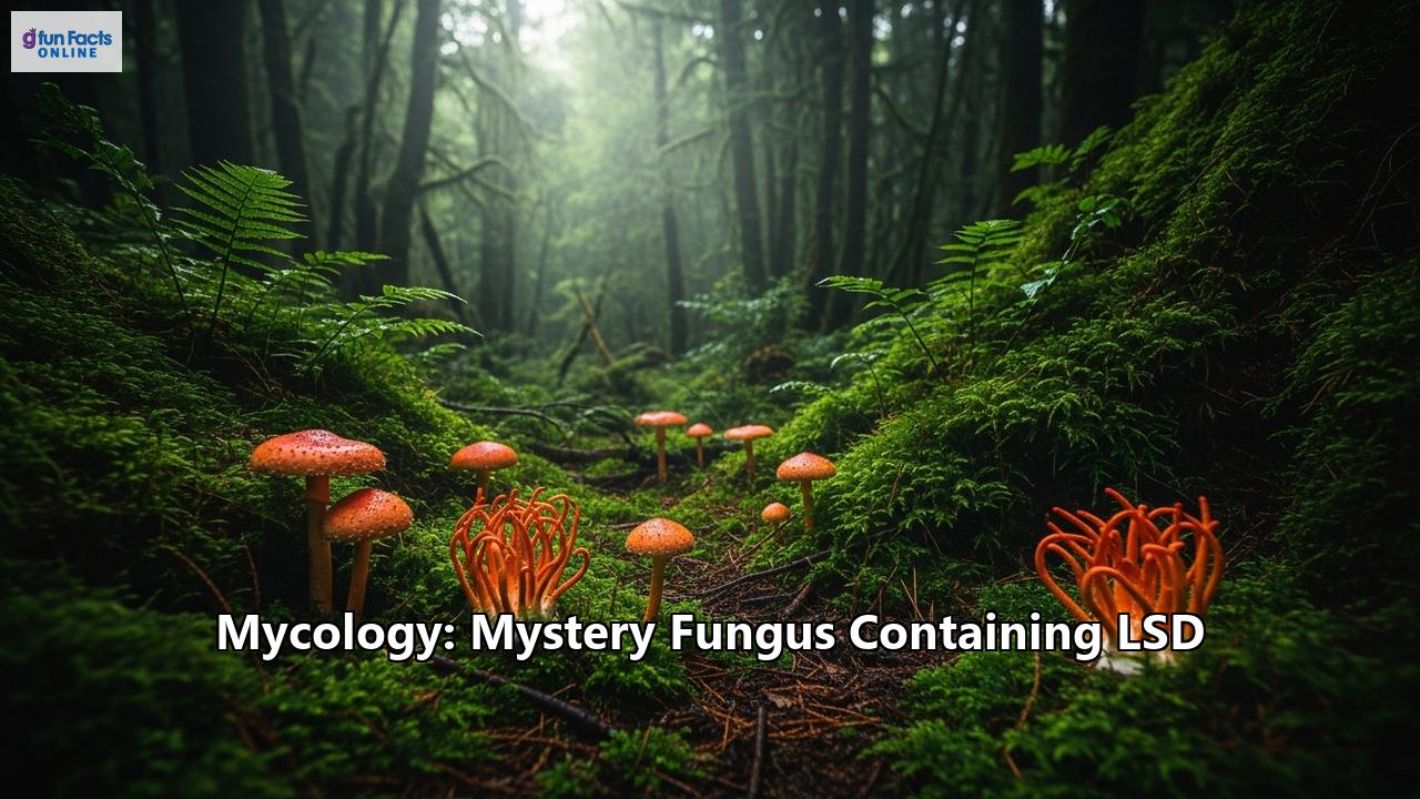Mycology: Mystery Fungus Containing LSD