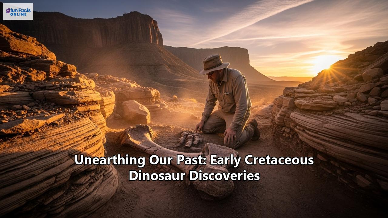 Unearthing Our Past: Early Cretaceous Dinosaur Discoveries