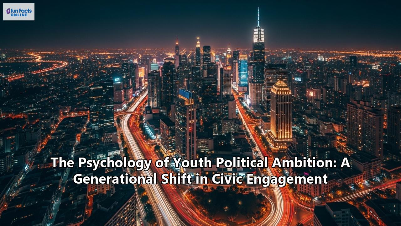 The Psychology of Youth Political Ambition: A Generational Shift in Civic Engagement