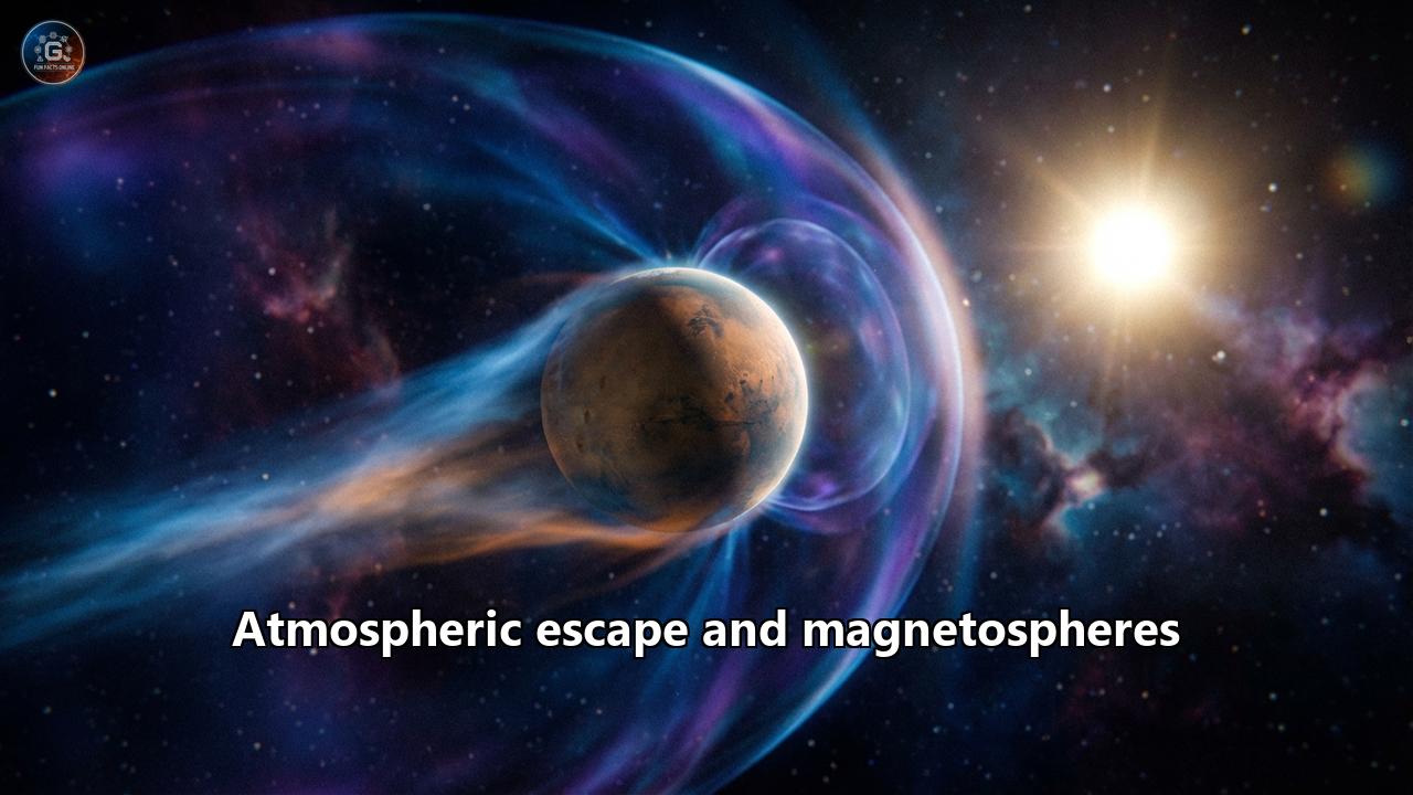 Atmospheric escape and magnetospheres