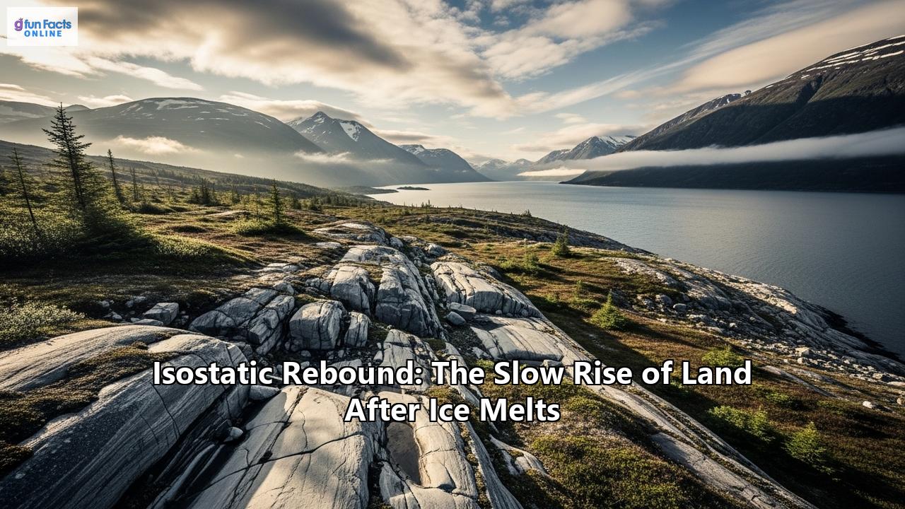 Isostatic Rebound: The Slow Rise of Land After Ice Melts