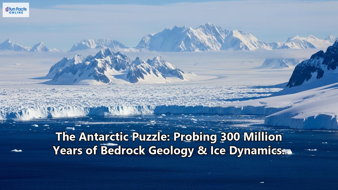 The Antarctic Puzzle: Probing 300 Million Years of Bedrock Geology & Ice Dynamics.