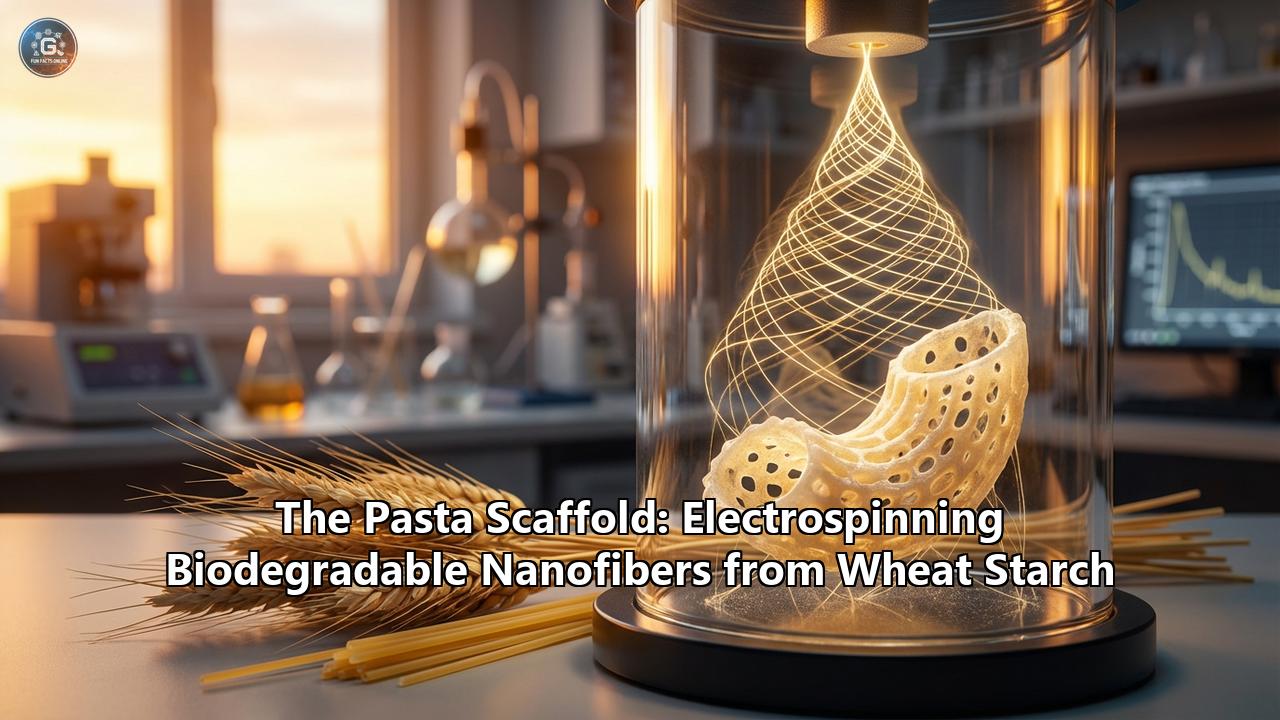 The Pasta Scaffold: Electrospinning Biodegradable Nanofibers from Wheat Starch