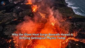 Why the Giant Heat Surge Beneath Hawaii Is Defying Geological Physics Today
