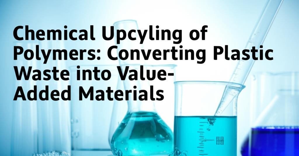 Chemical Upcycling of Polymers: Converting Plastic Waste into Value-Added Materials