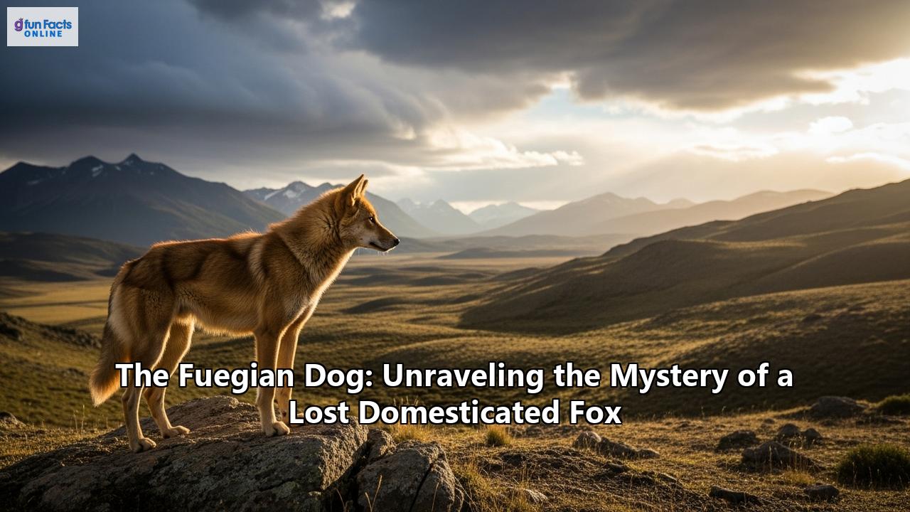 The Fuegian Dog: Unraveling the Mystery of a Lost Domesticated Fox