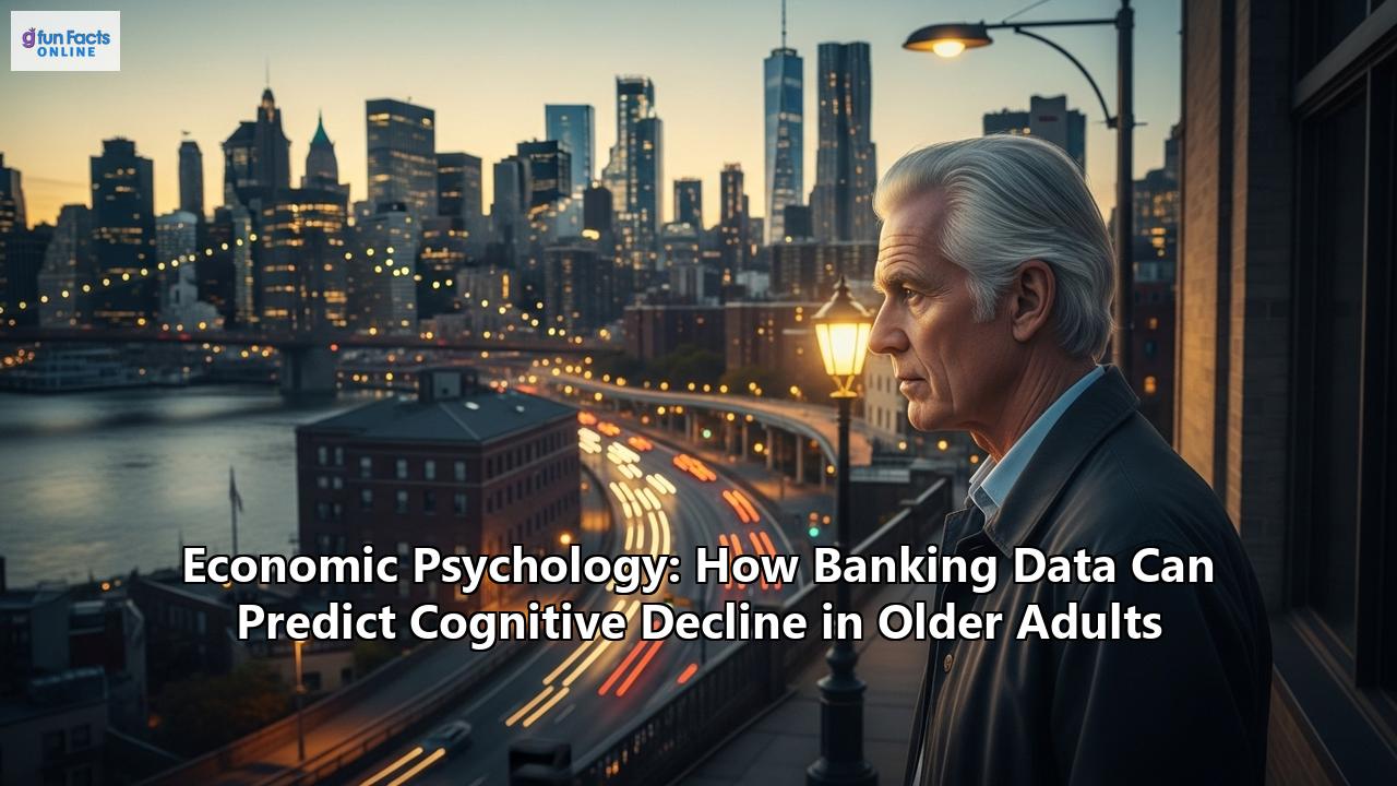 Economic Psychology: How Banking Data Can Predict Cognitive Decline in Older Adults