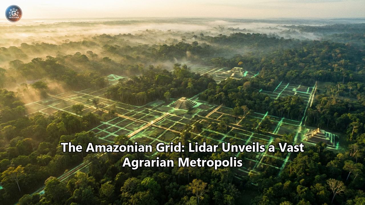 The Amazonian Grid: Lidar Unveils a Vast Agrarian Metropolis