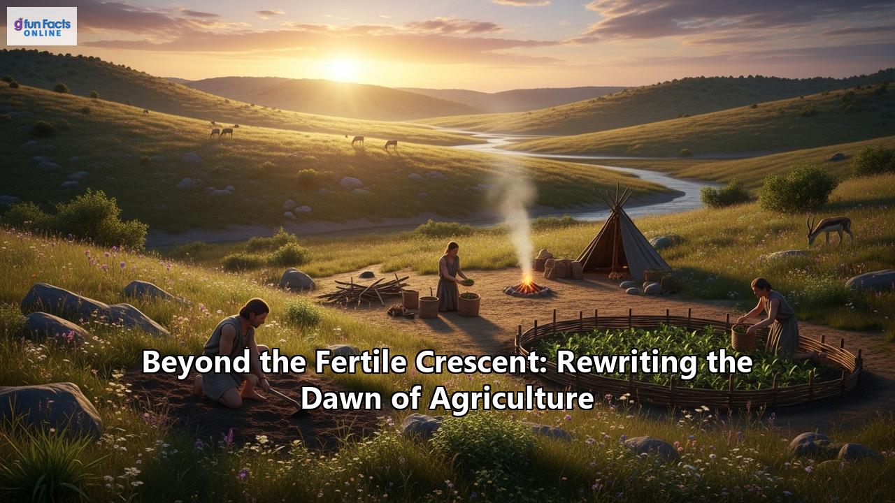 Beyond the Fertile Crescent: Rewriting the Dawn of Agriculture