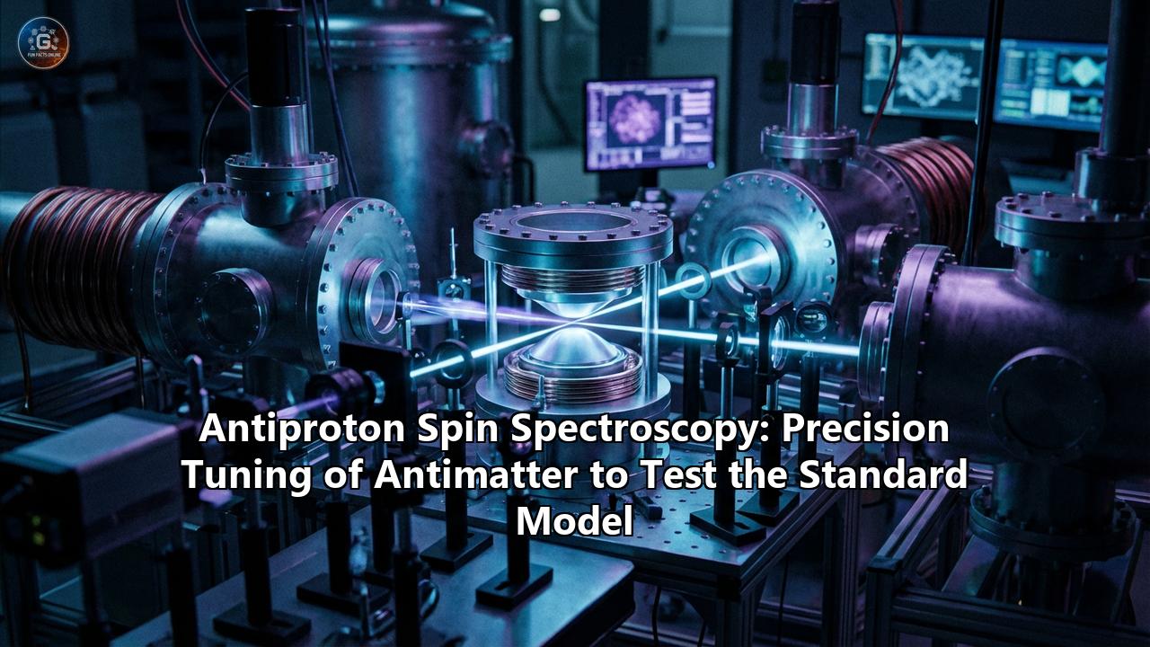 Antiproton Spin Spectroscopy: Precision Tuning of Antimatter to Test the Standard Model