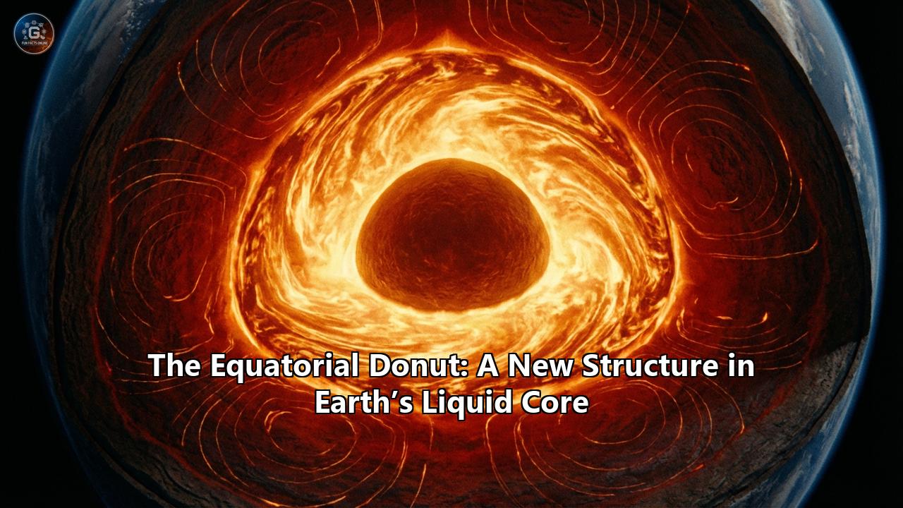 The Equatorial Donut: A New Structure in Earth’s Liquid Core
