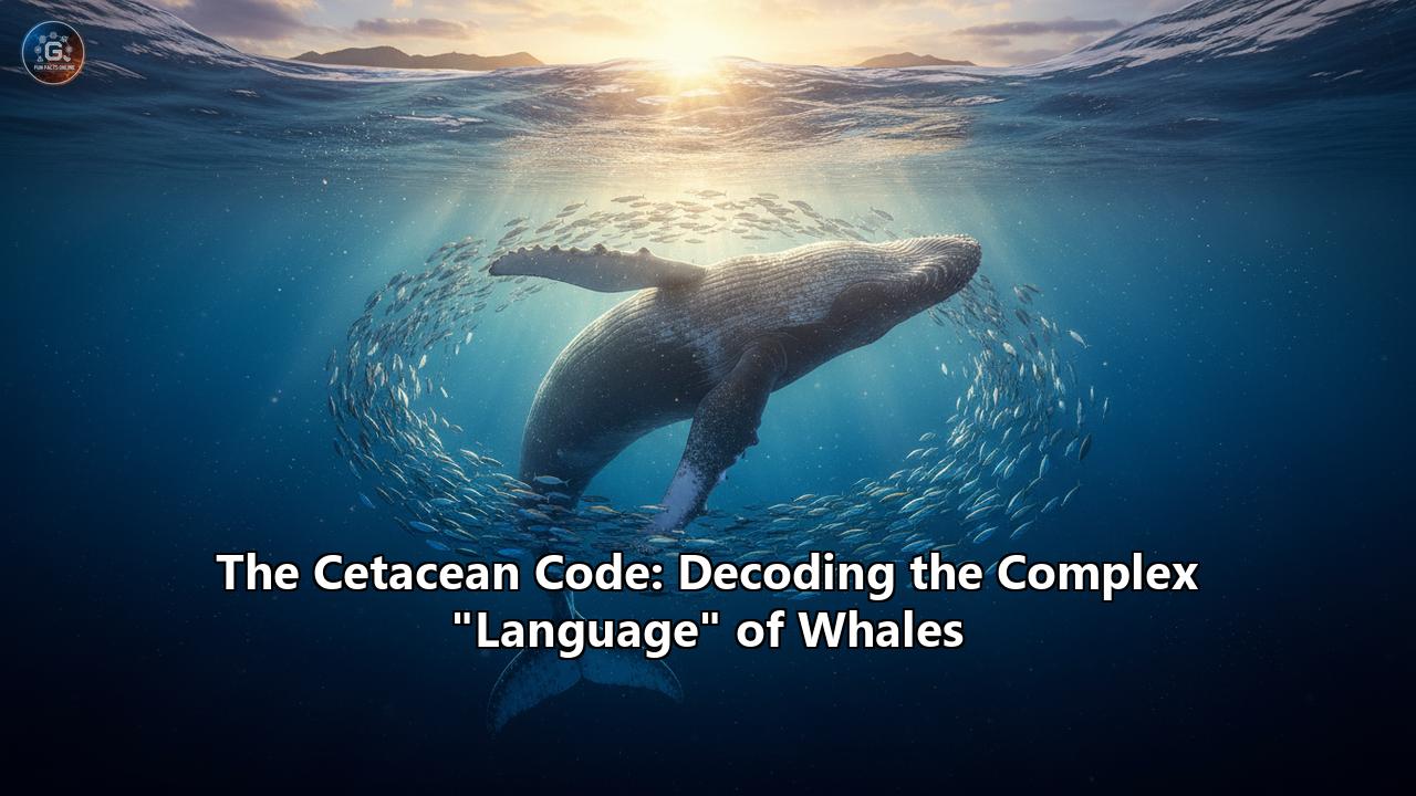 The Cetacean Code: Decoding the Complex "Language" of Whales