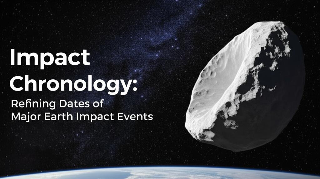 Impact Chronology: Refining Dates of Major Earth Impact Events