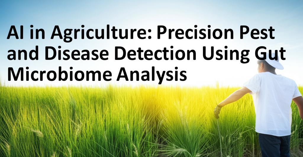 AI in Agriculture: Precision Pest and Disease Detection Using Gut Microbiome Analysis