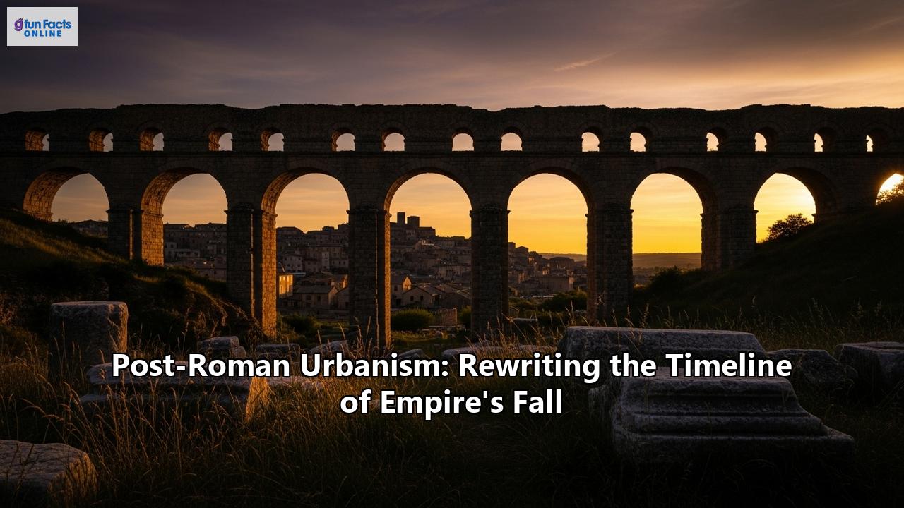 Post-Roman Urbanism: Rewriting the Timeline of Empire's Fall