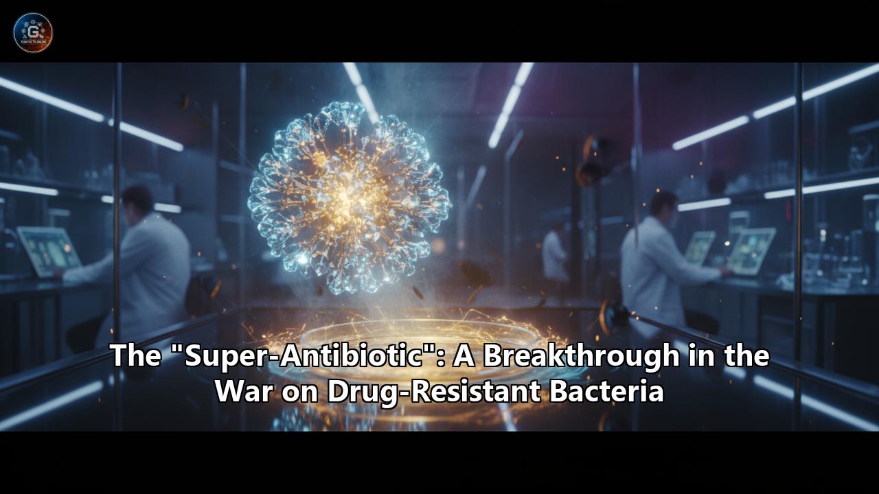 The "Super-Antibiotic": A Breakthrough in the War on Drug-Resistant Bacteria