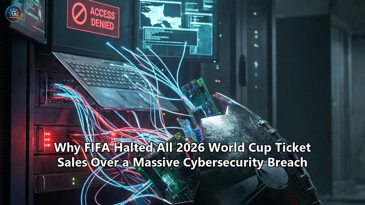 Why FIFA Halted All 2026 World Cup Ticket Sales Over a Massive Cybersecurity Breach