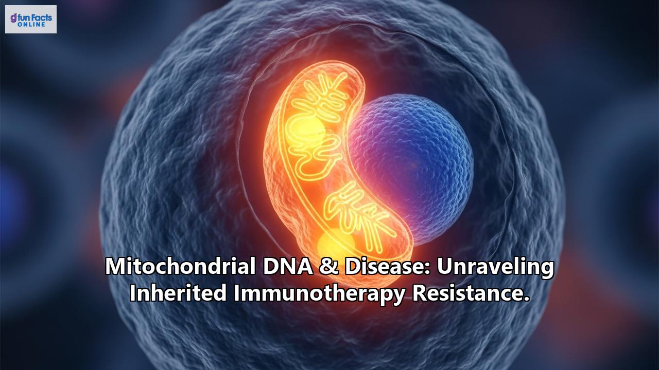Mitochondrial DNA & Disease: Unraveling Inherited Immunotherapy Resistance.