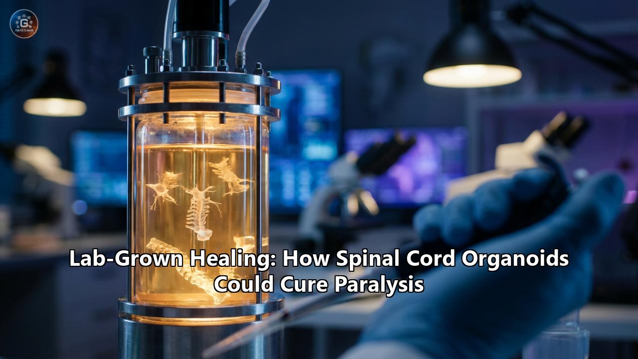 Lab-Grown Healing: How Spinal Cord Organoids Could Cure Paralysis
