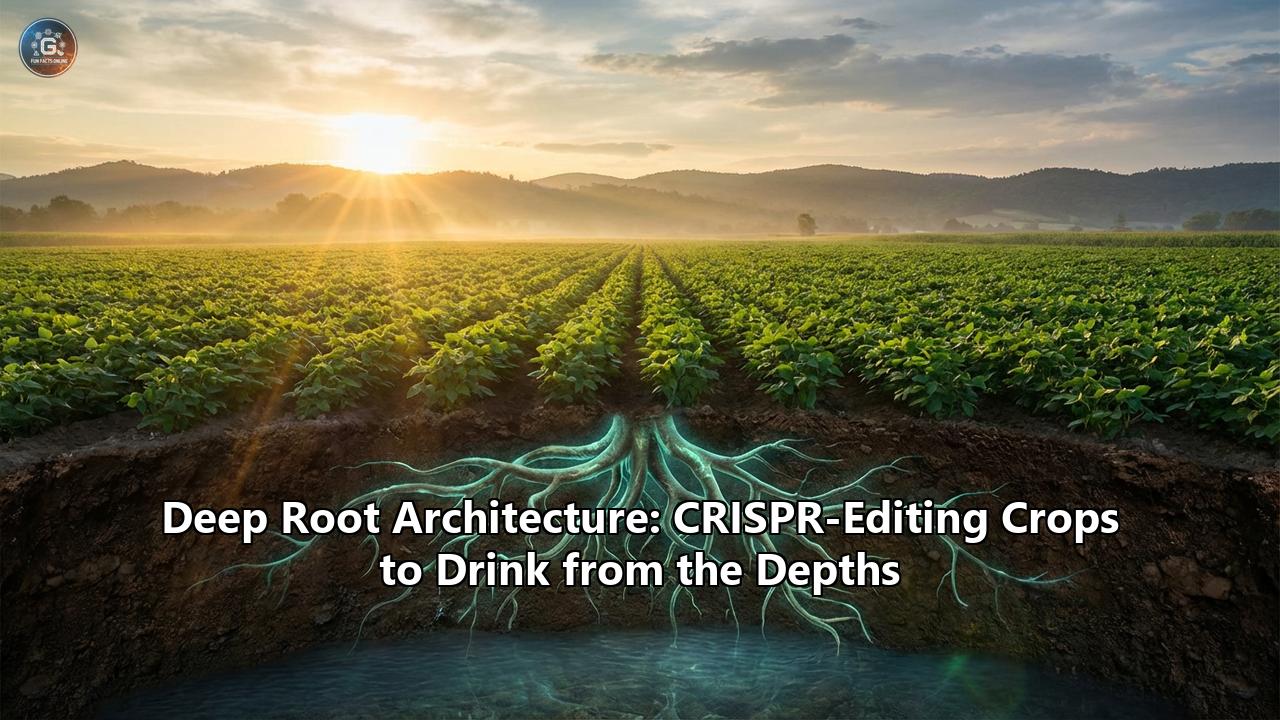 Deep Root Architecture: CRISPR-Editing Crops to Drink from the Depths