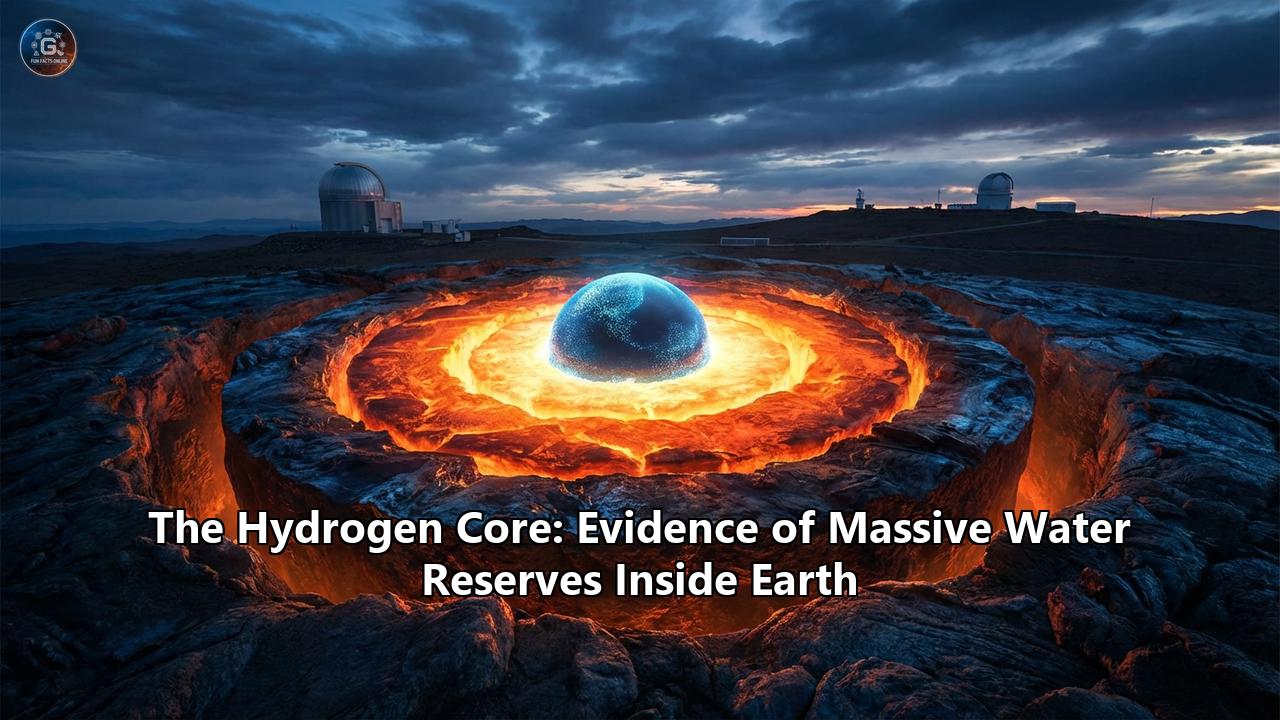 The Hydrogen Core: Evidence of Massive Water Reserves Inside Earth