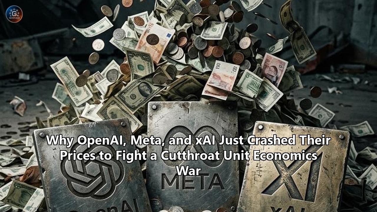 Why OpenAI, Meta, and xAI Just Crashed Their Prices to Fight a Cutthroat Unit Economics War