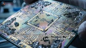 Why Microsoft Unveiled a New Quantum Chip Built From Toxic Lead This Week