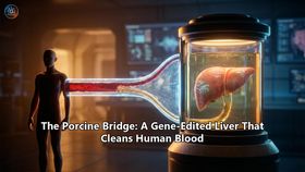 The Porcine Bridge: A Gene-Edited Liver That Cleans Human Blood