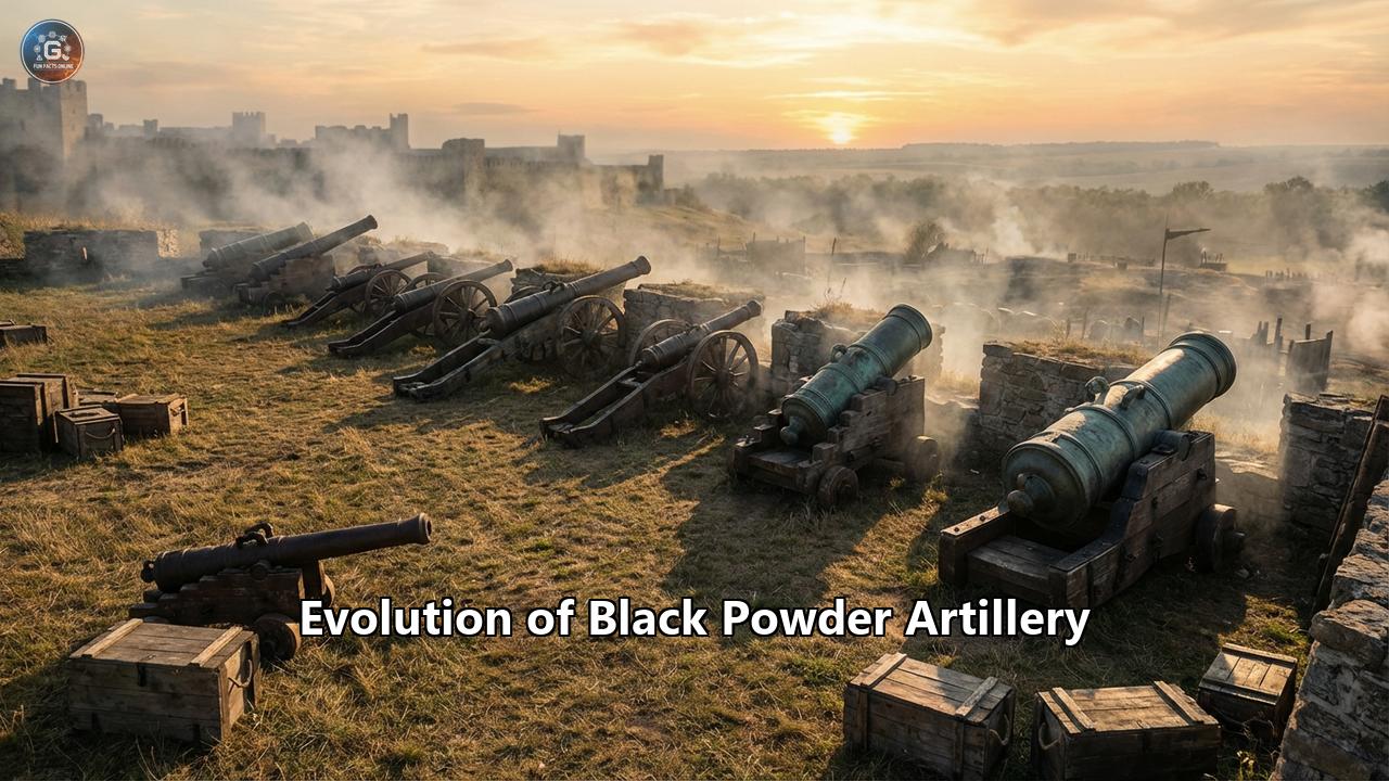 Evolution of Black Powder Artillery