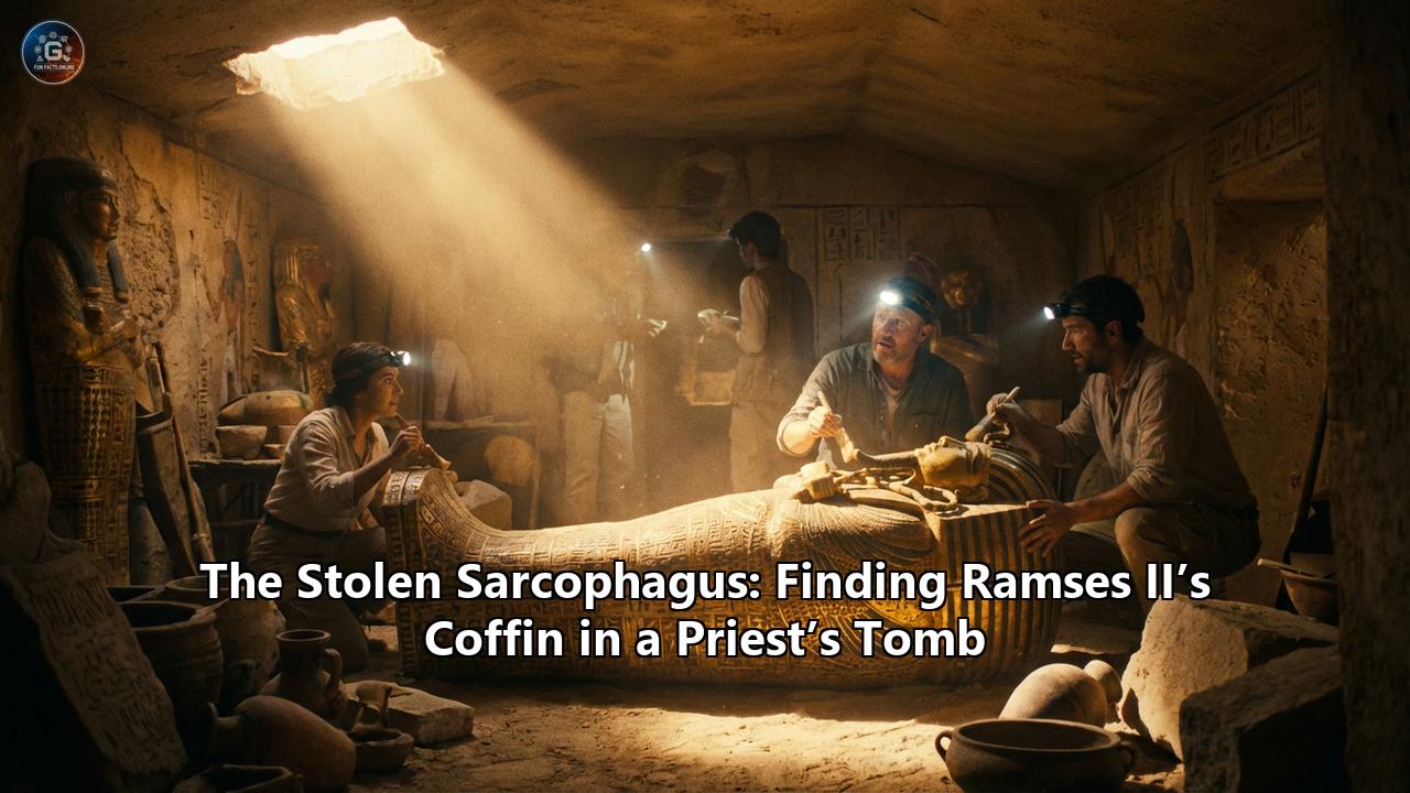 The Stolen Sarcophagus: Finding Ramses II’s Coffin in a Priest’s Tomb