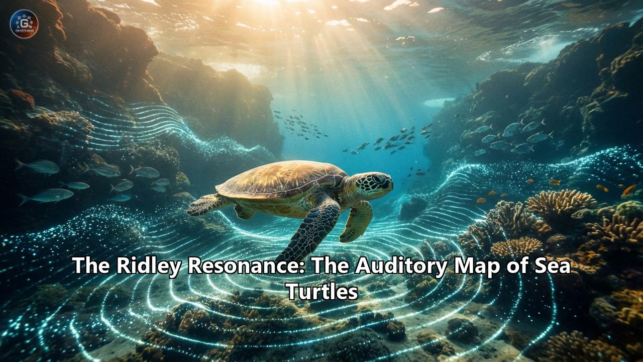 The Ridley Resonance: The Auditory Map of Sea Turtles