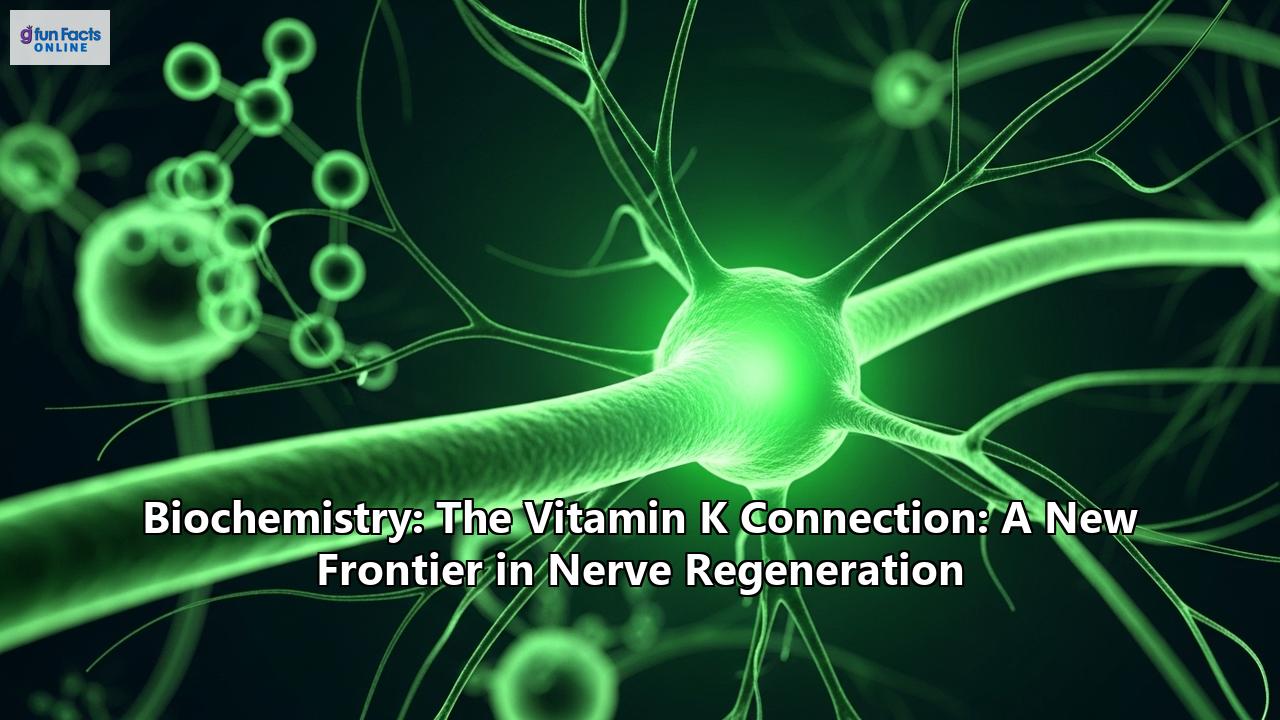 Biochemistry: The Vitamin K Connection: A New Frontier in Nerve Regeneration