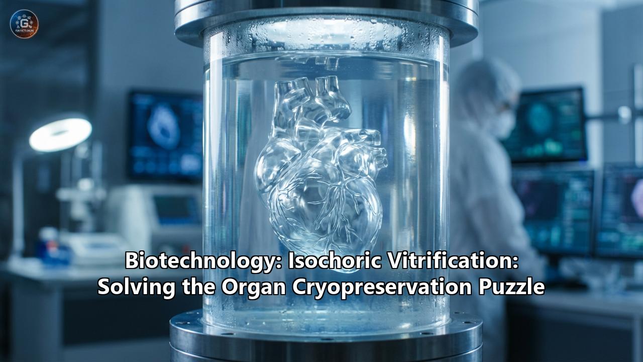 Biotechnology: Isochoric Vitrification: Solving the Organ Cryopreservation Puzzle