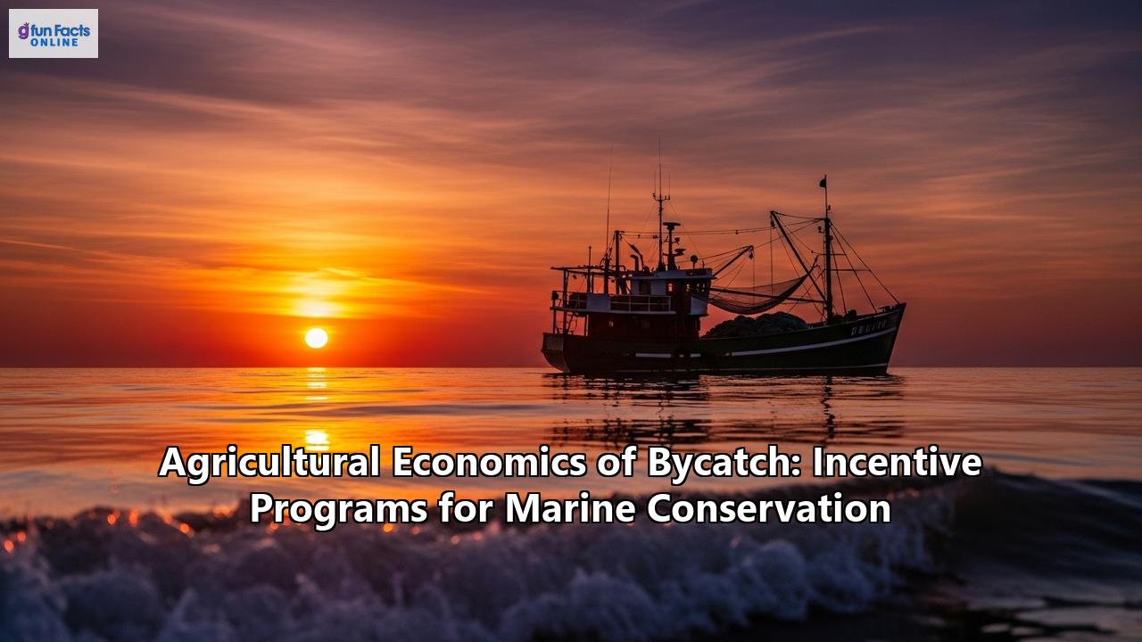 Agricultural Economics of Bycatch: Incentive Programs for Marine Conservation