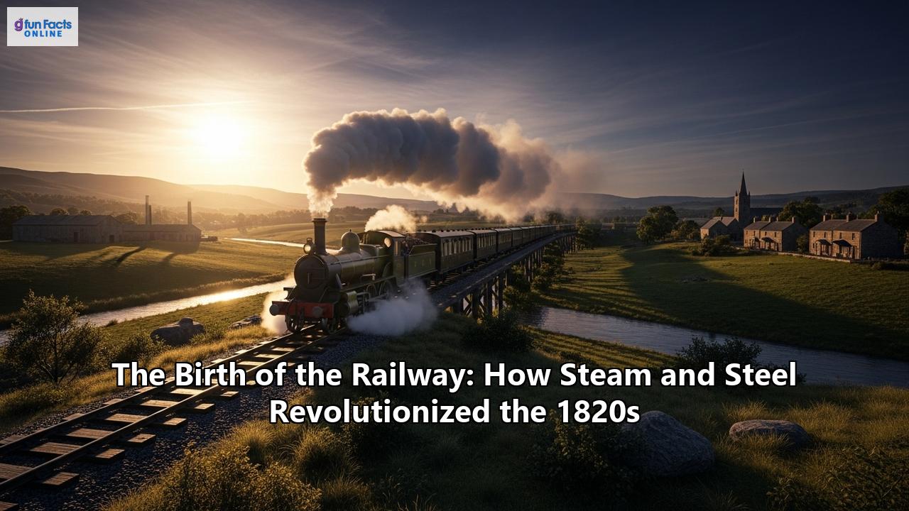The Birth of the Railway: How Steam and Steel Revolutionized the 1820s