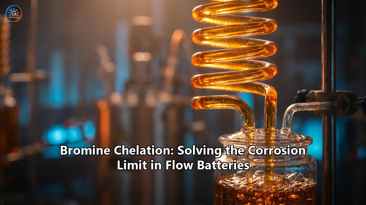 Bromine Chelation: Solving the Corrosion Limit in Flow Batteries