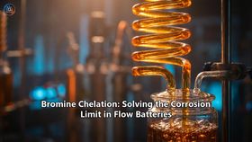 Bromine Chelation: Solving the Corrosion Limit in Flow Batteries