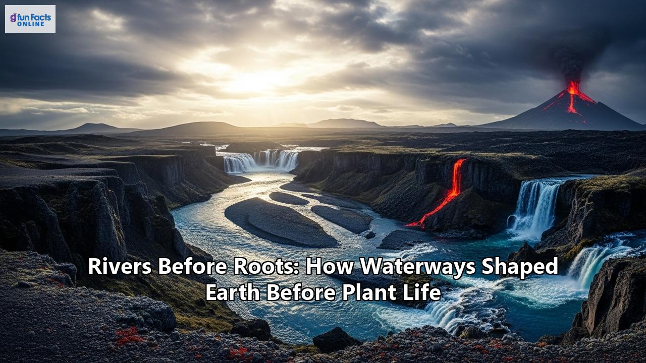 Rivers Before Roots: How Waterways Shaped Earth Before Plant Life