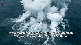 How a Massive Underwater Volcano Unexpectedly Devoured Thousands of Tons of Methane