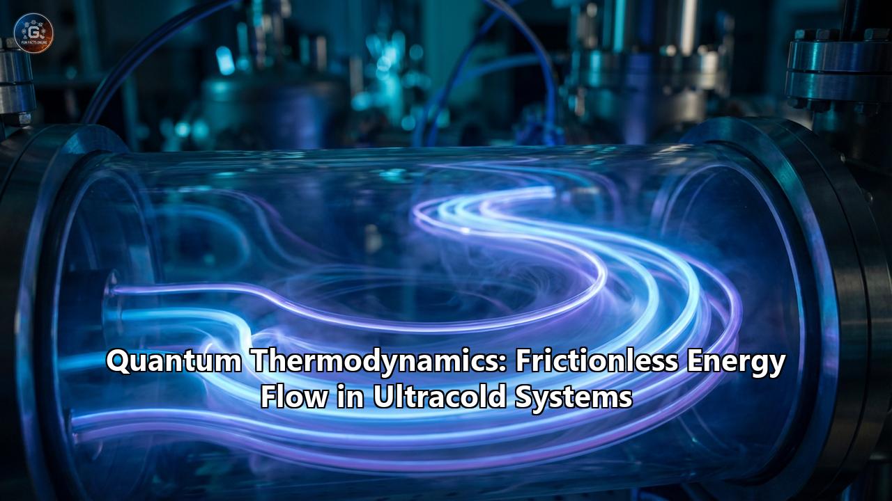 Quantum Thermodynamics: Frictionless Energy Flow in Ultracold Systems