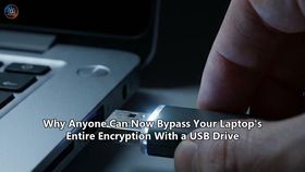 Why Anyone Can Now Bypass Your Laptop's Entire Encryption With a USB Drive