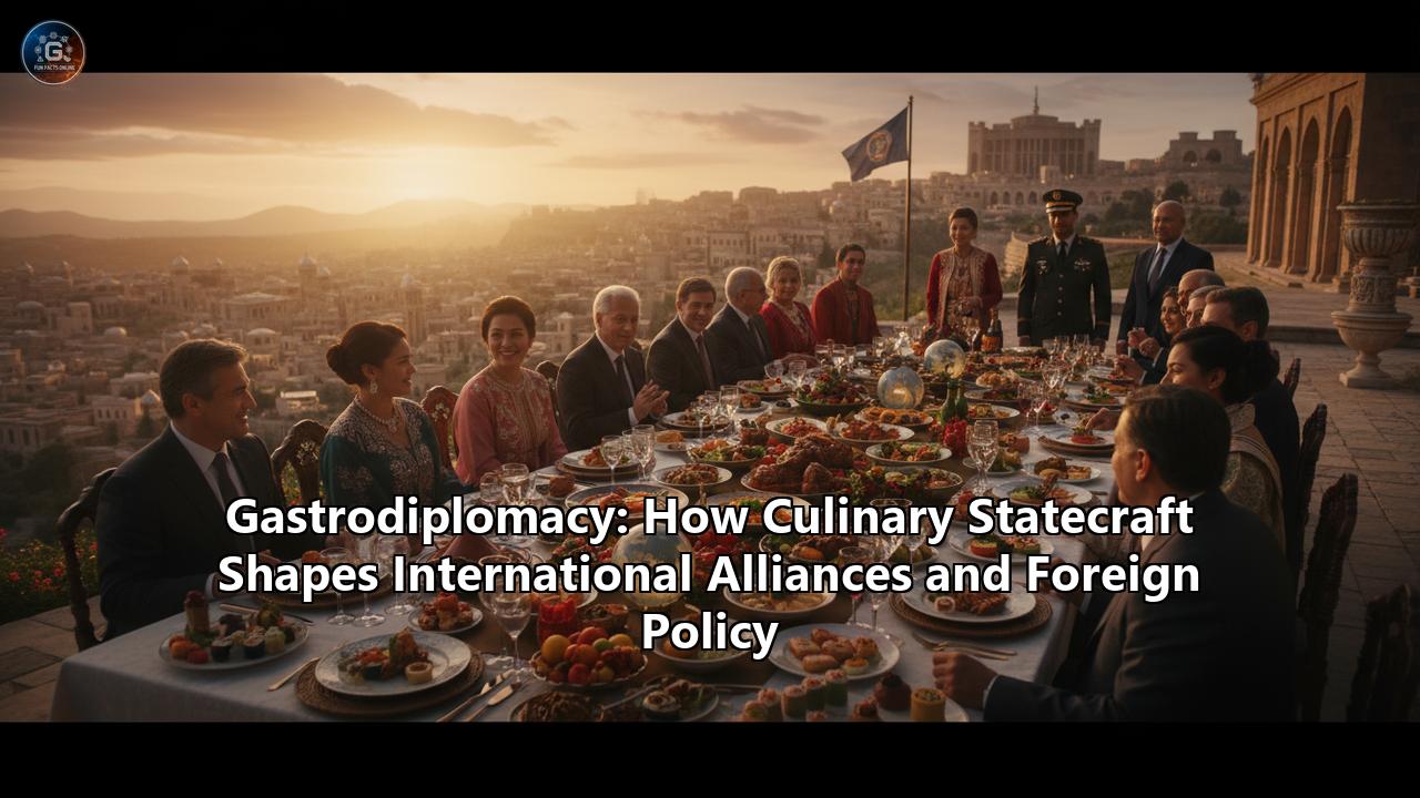 Gastrodiplomacy: How Culinary Statecraft Shapes International Alliances and Foreign Policy
