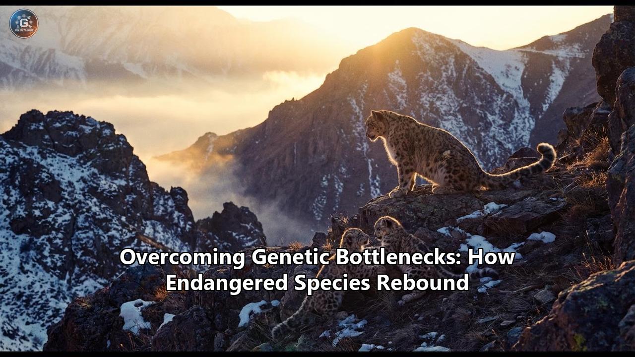Overcoming Genetic Bottlenecks: How Endangered Species Rebound